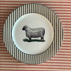 Department 56 Farm “Sheep” Plate